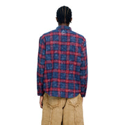 DOUBLE SAINT MURAL PLAID SHIRT