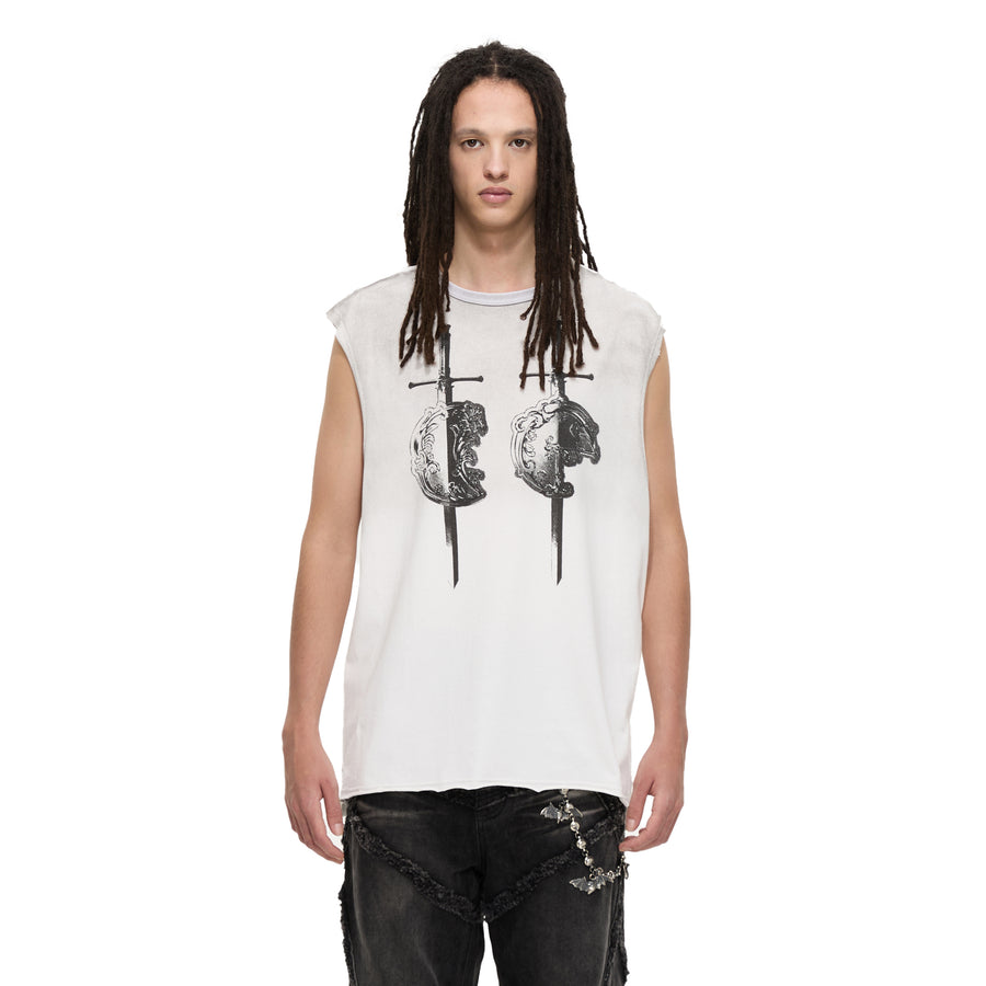 【The Boy Has No Patience】TBHNP LUMINOUS DAWN RHINESTONE PEARL BAT PATTERN L-S SHIRT