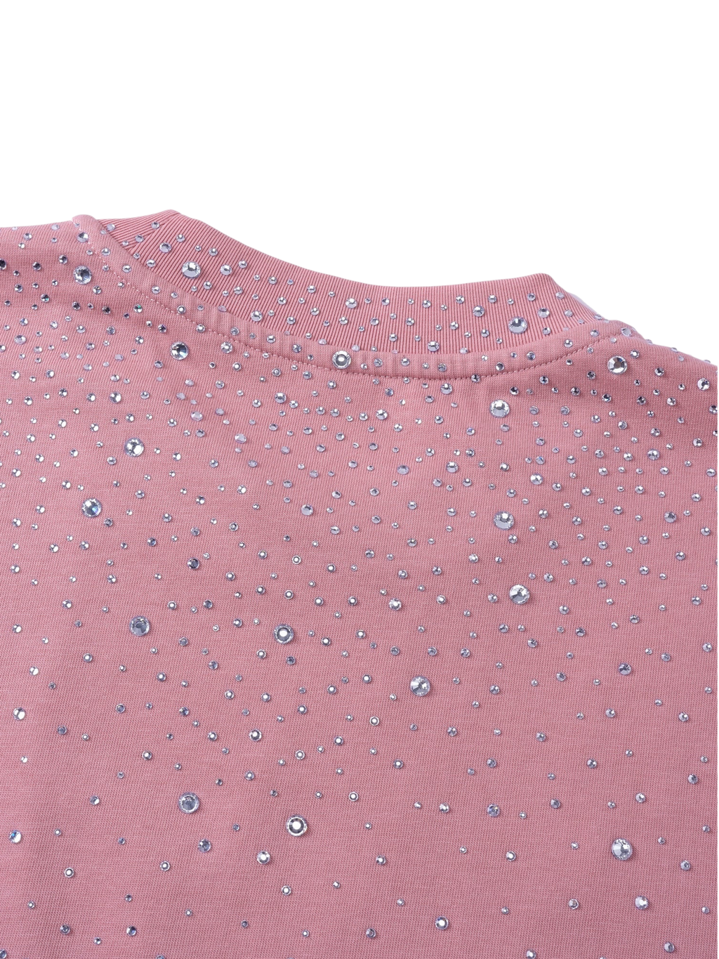 LUMINOUS DAWN RHINESTONE PATCH T-SHIRT