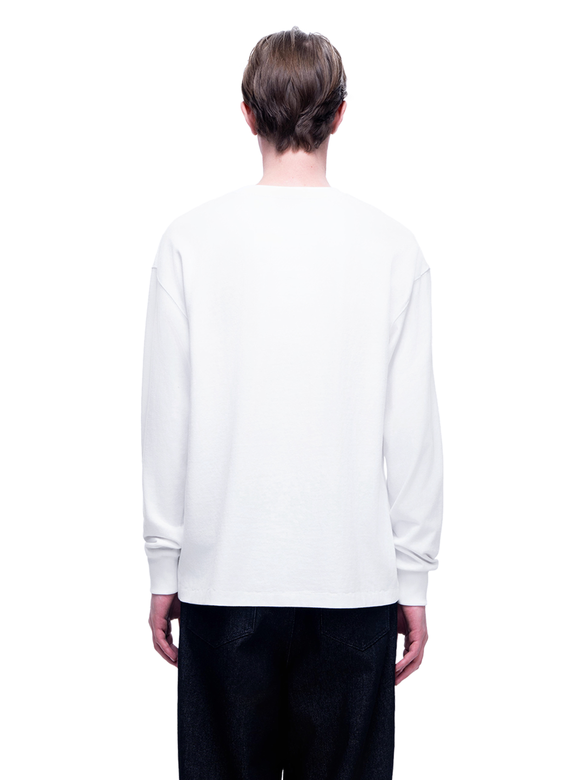 LUMINOUS DAWN KNIGHT AND GHOST PRINTED LONG TEE
