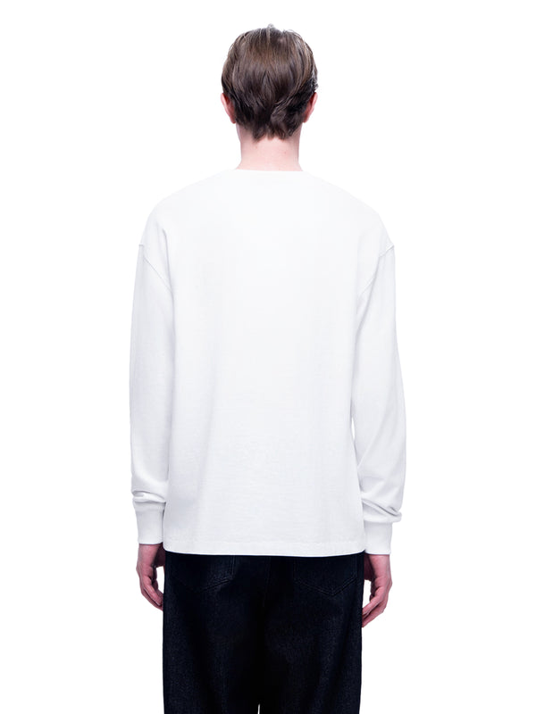 LUMINOUS DAWN KNIGHT AND GHOST PRINTED LONG TEE