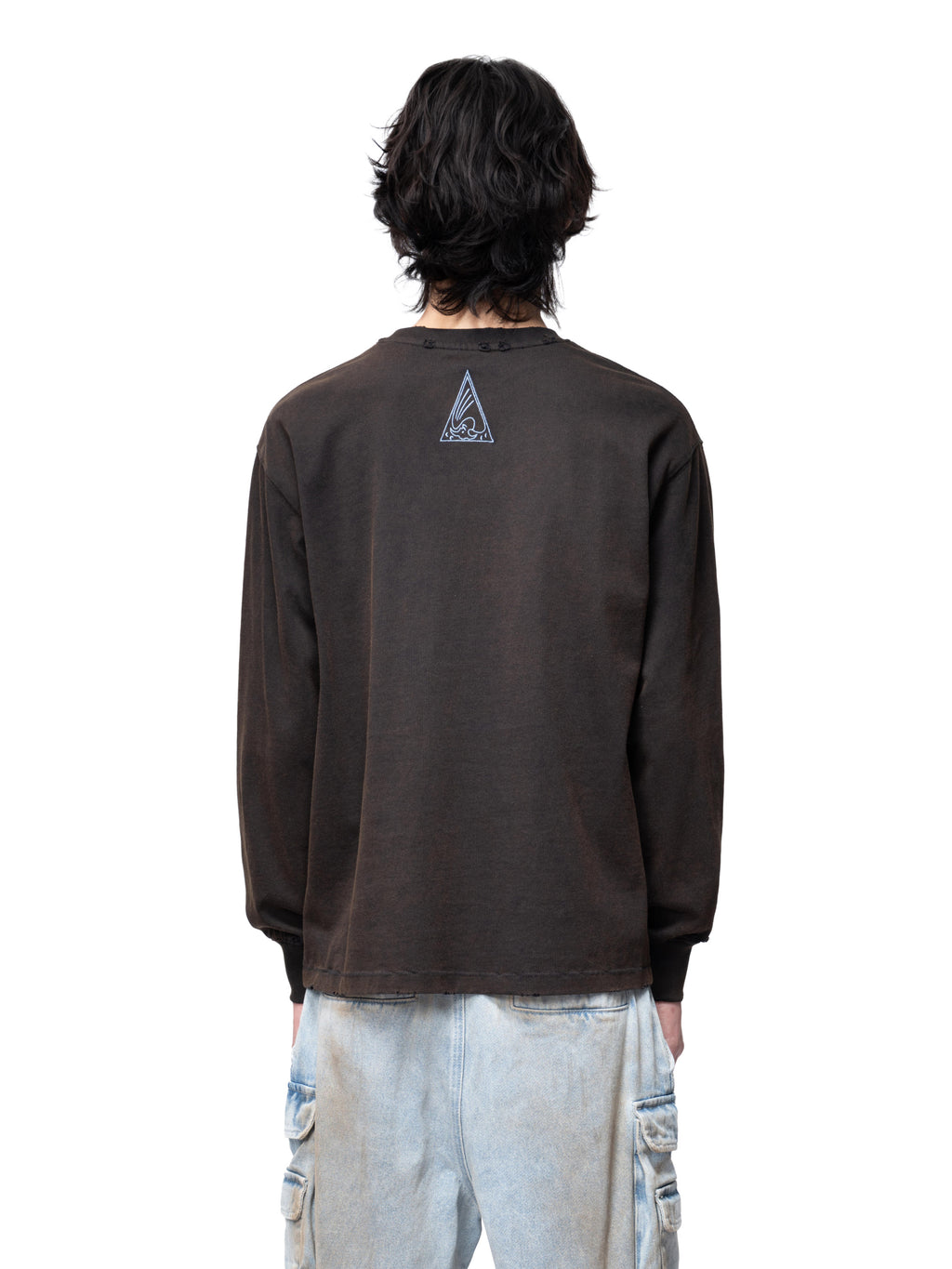 DISCIPLE TWO-TONE PRINTED L/S TEE
