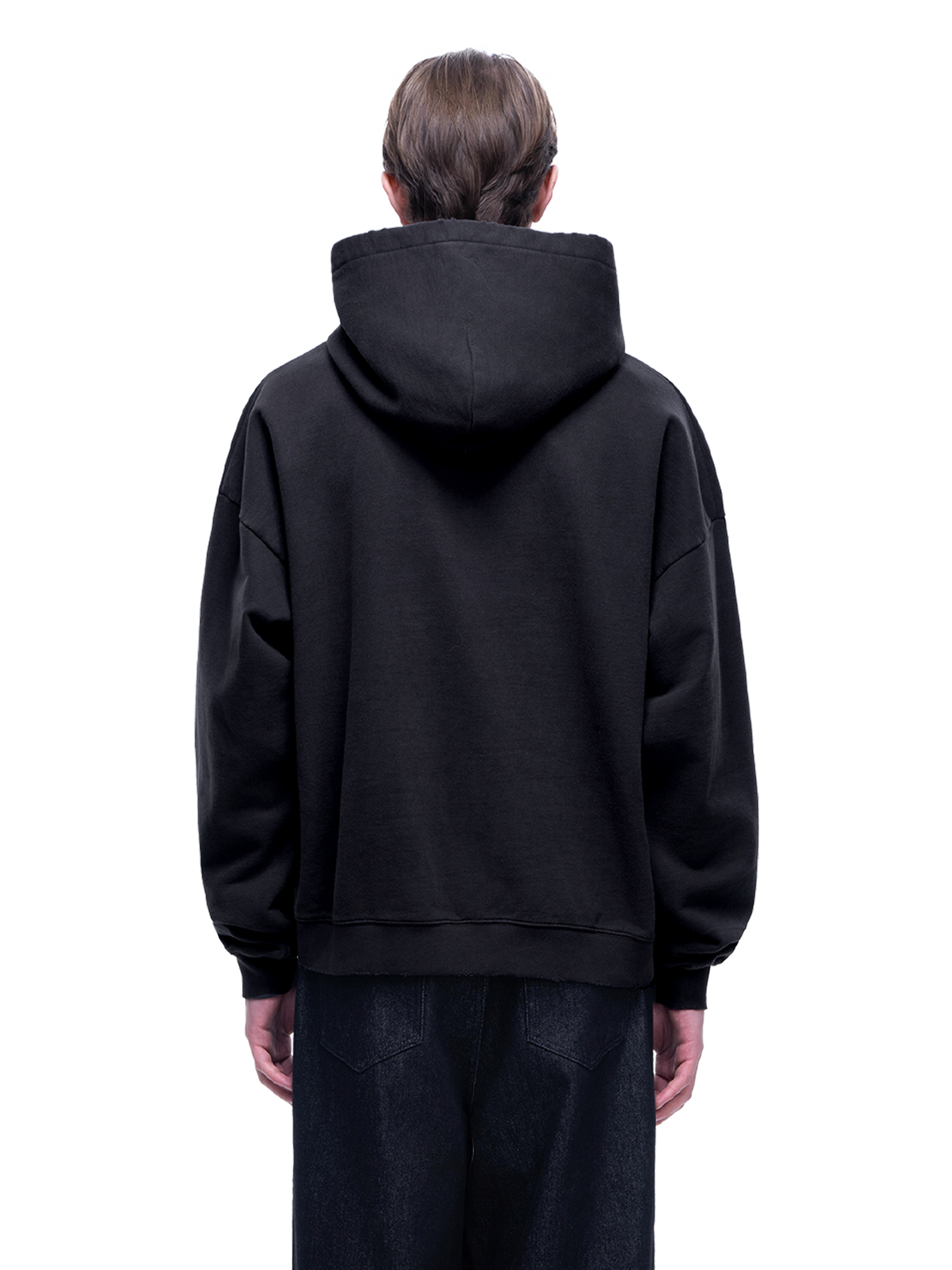 LUMINOUS DAWN KNIGHT AND SWORD PRINTED HOODIE