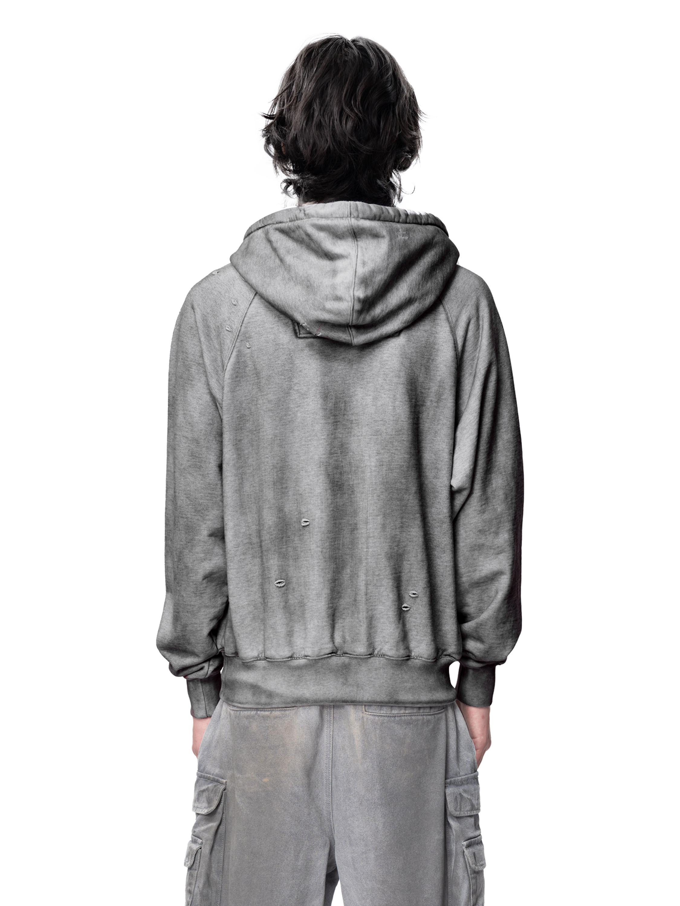 DISCIPLE DISTRESSED STAINED HOODIE