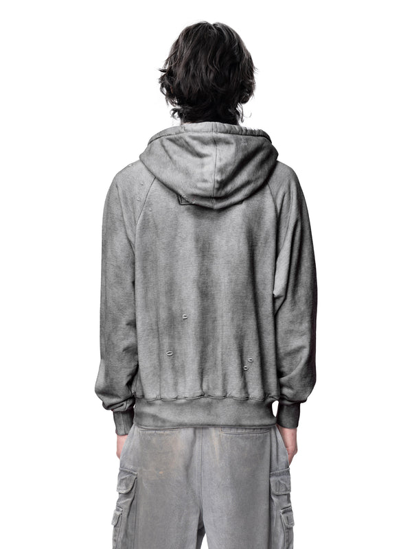 DISCIPLE DISTRESSED STAINED HOODIE