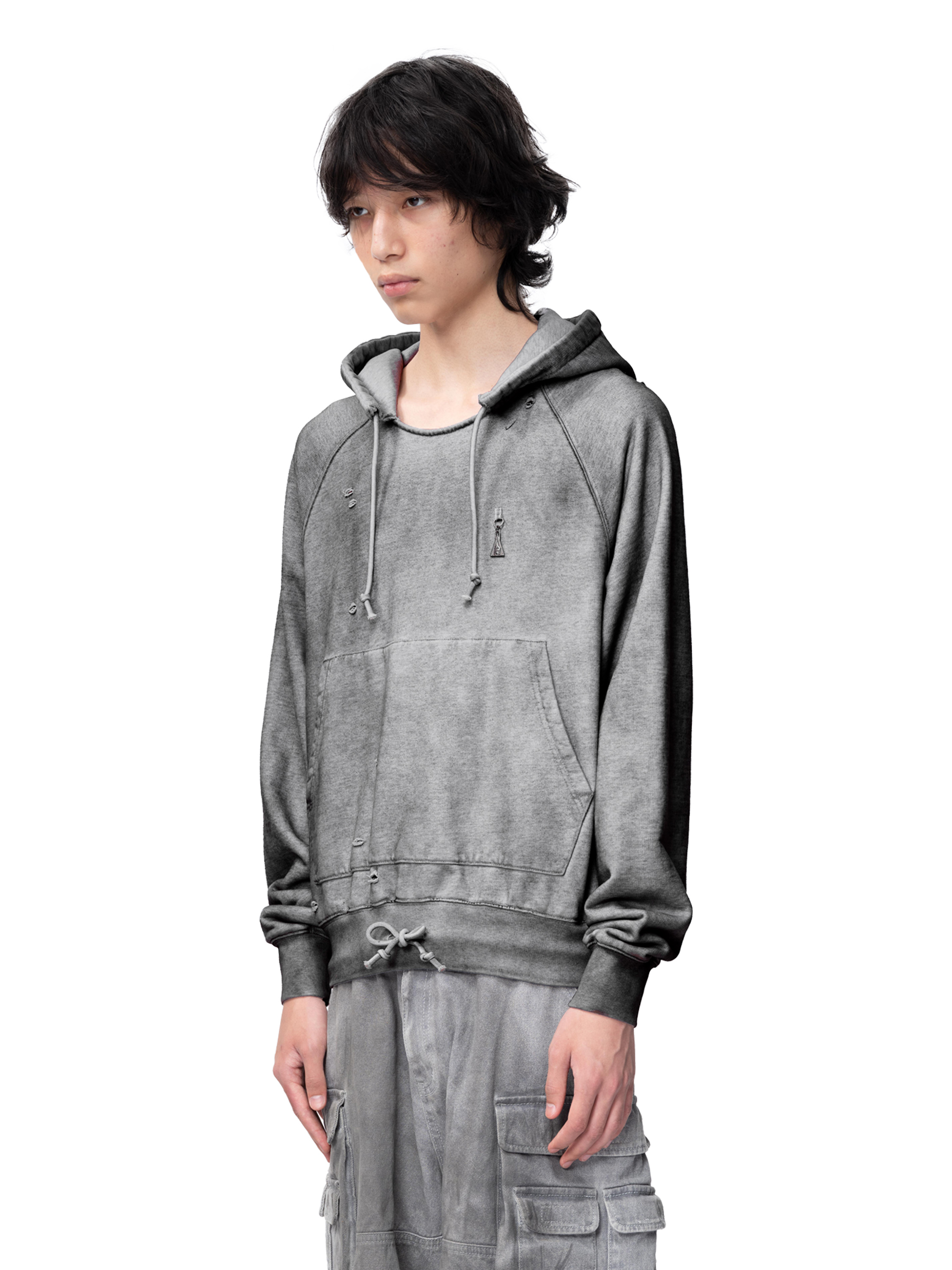 DISCIPLE DISTRESSED STAINED HOODIE