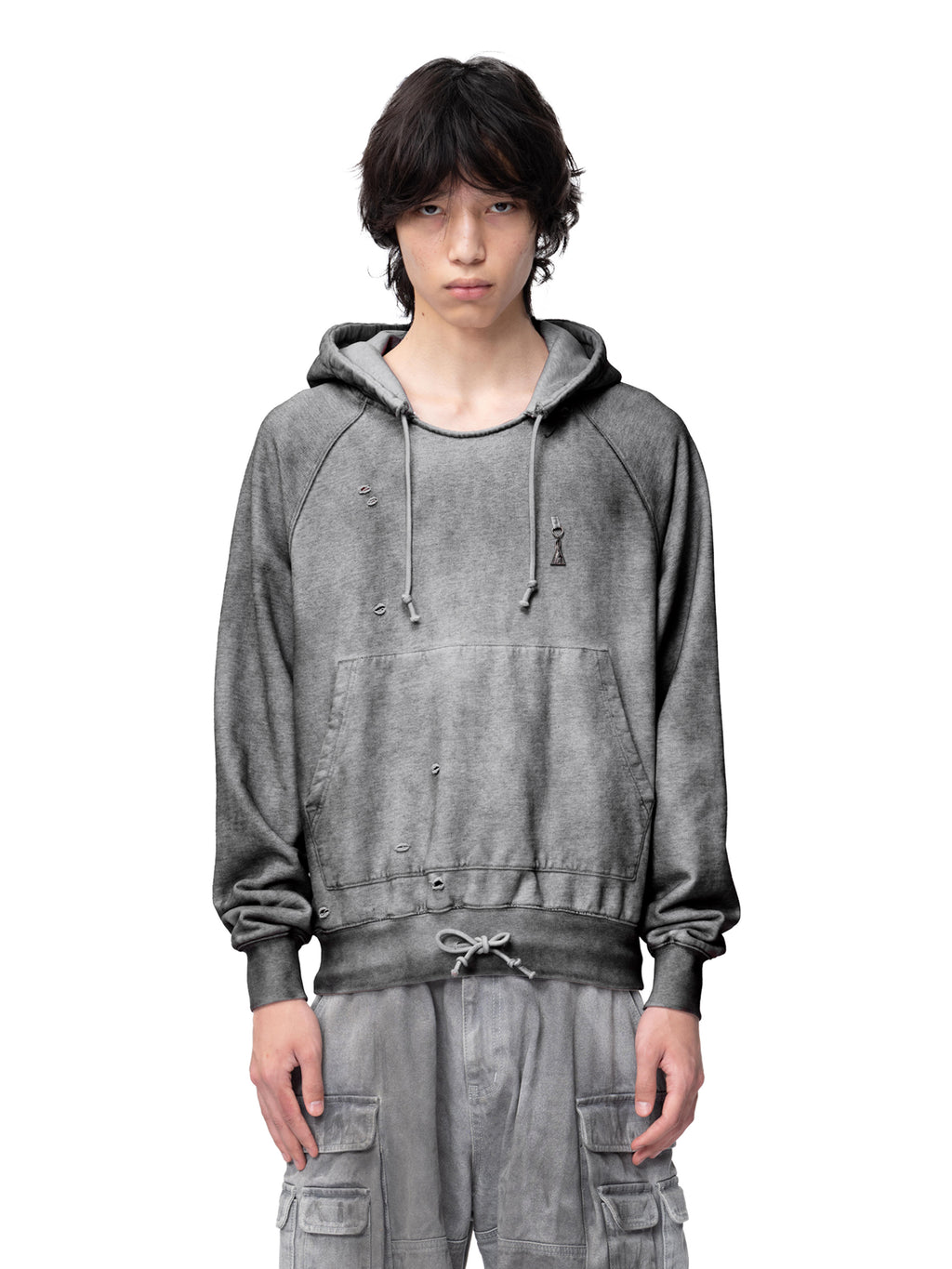 DISCIPLE DISTRESSED STAINED HOODIE
