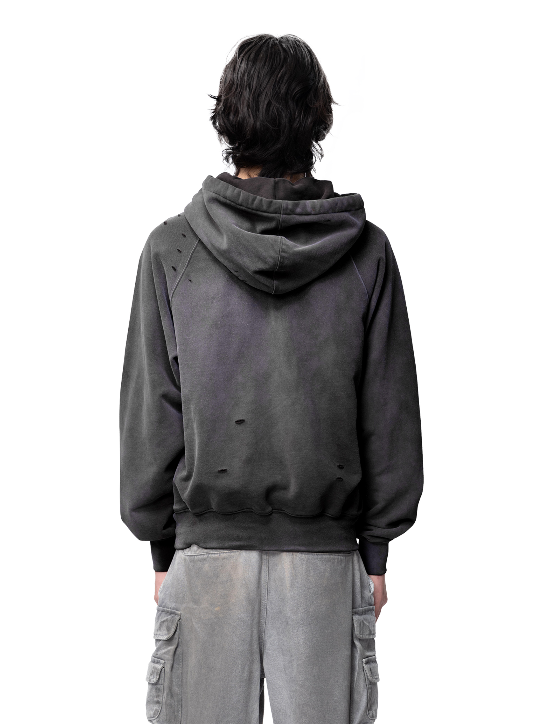 DISCIPLE DISTRESSED STAINED HOODIE