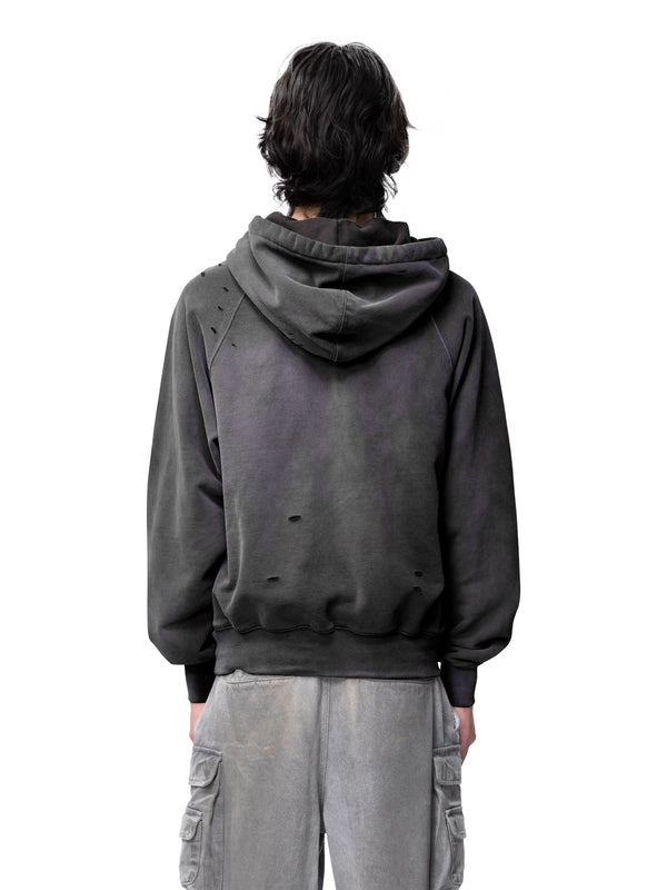 DISCIPLE DISTRESSED STAINED HOODIE