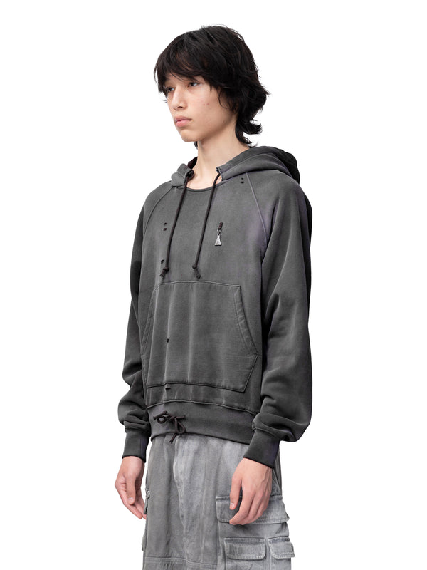 DISCIPLE DISTRESSED STAINED HOODIE