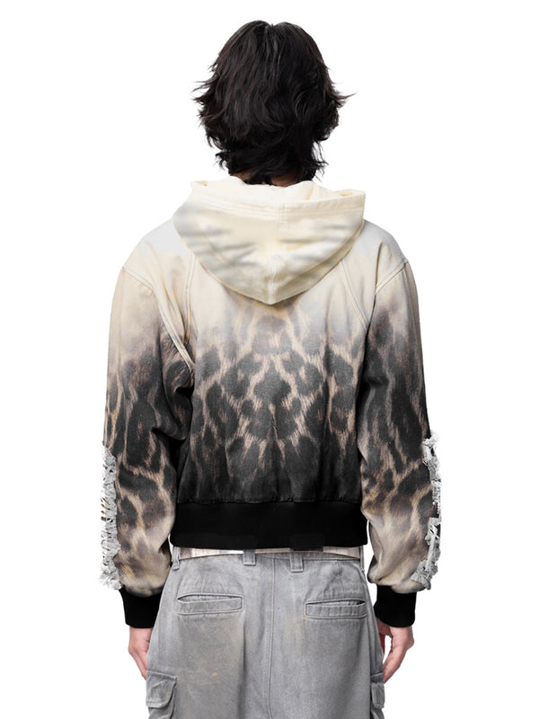 DISCIPLE FUR PATCHWORK JACKET