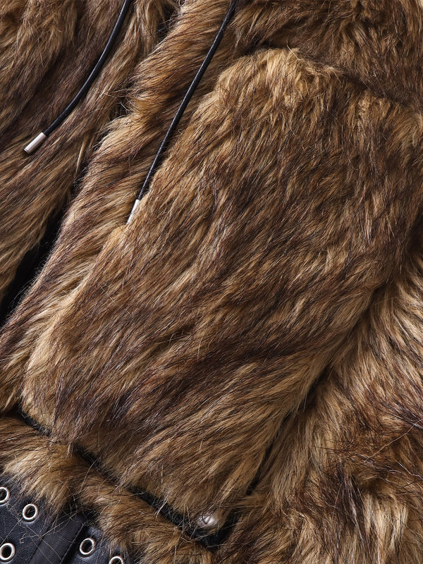 ECLIPSE OF THE BLOOD MOON BOXER FUR COAT