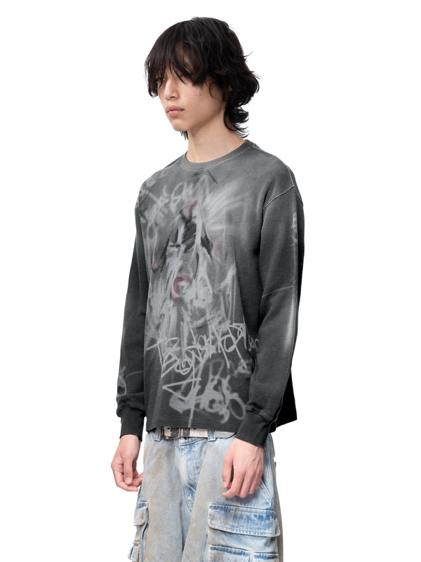 DISCIPLE GRAFFITI IRREGULAR L/S TEE