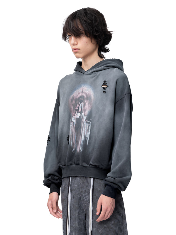 DISCIPLE SLASH DESTROYED HOODIE