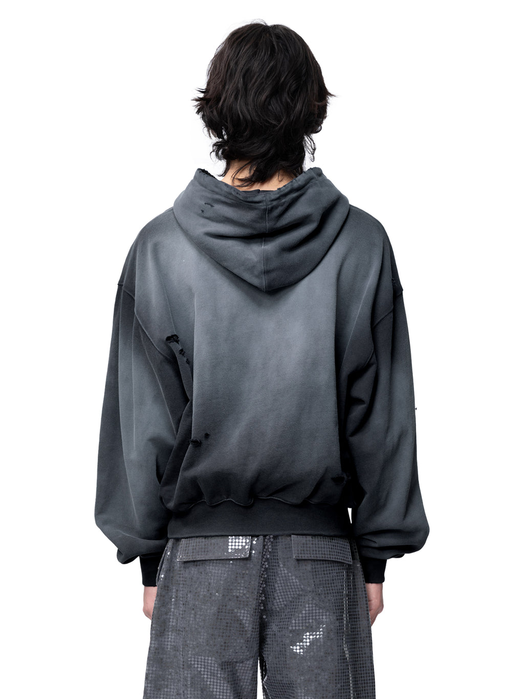 DISCIPLE SLASH DESTROYED HOODIE