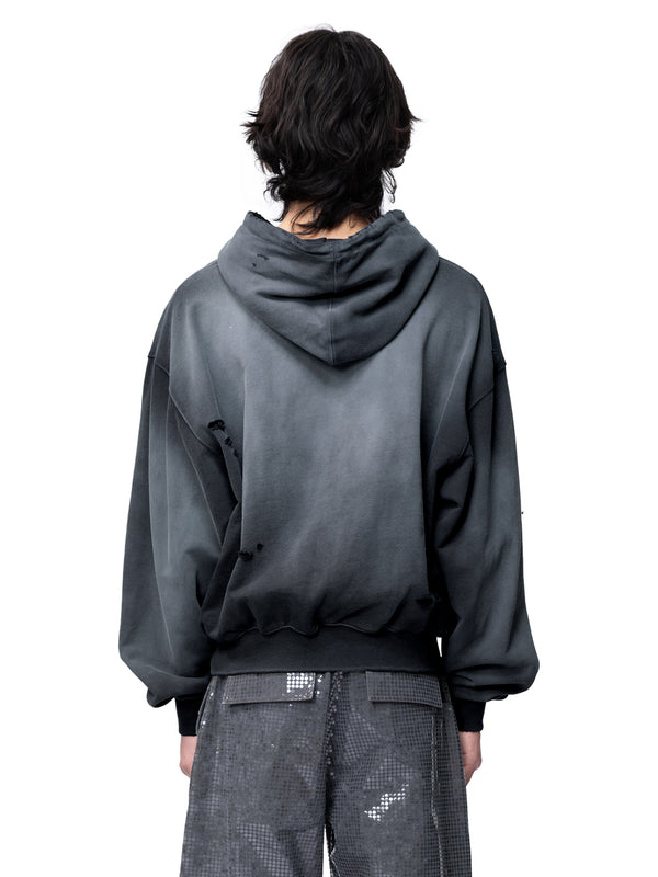 DISCIPLE SLASH DESTROYED HOODIE
