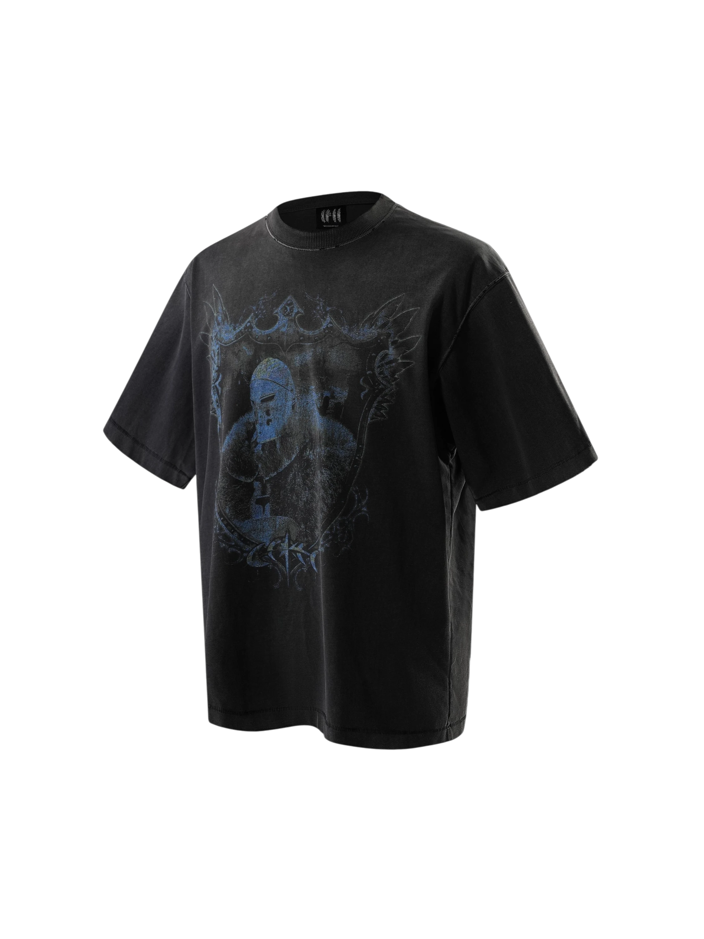 TBHNP Luminous Dawn astral knight distressed t-shirt — men's streetwear graphic tee