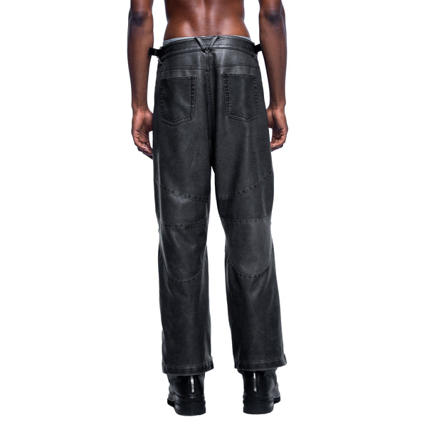 PRINCE OF DARKNESS MOTORCYCLE LEATHER PANTS