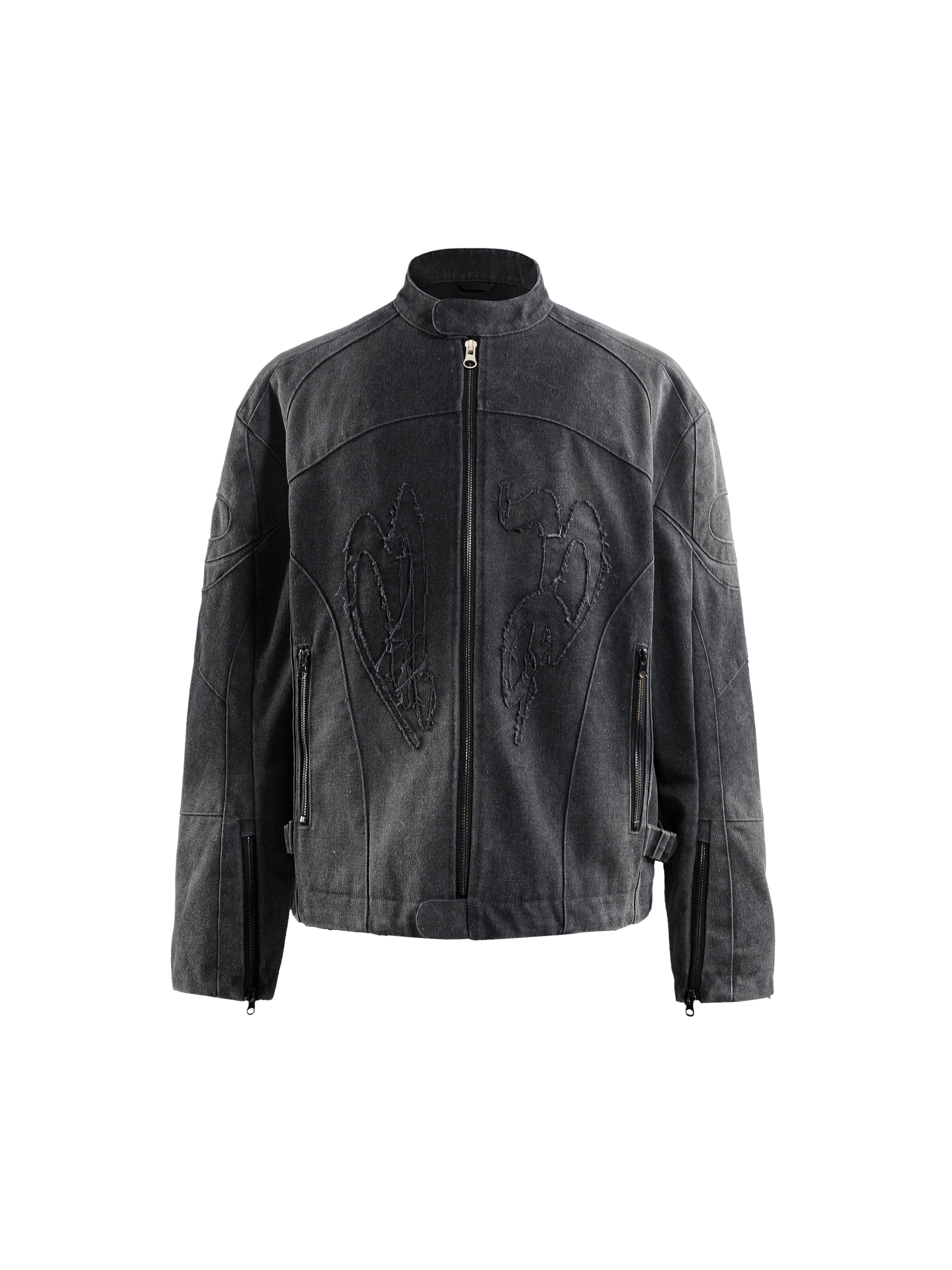 PRINCE OF DARKNESS CANVAS MOTO JACKET