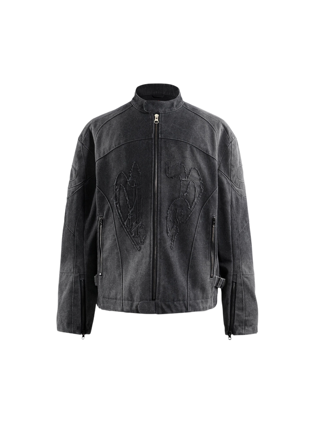CANVAS MOTO JACKET