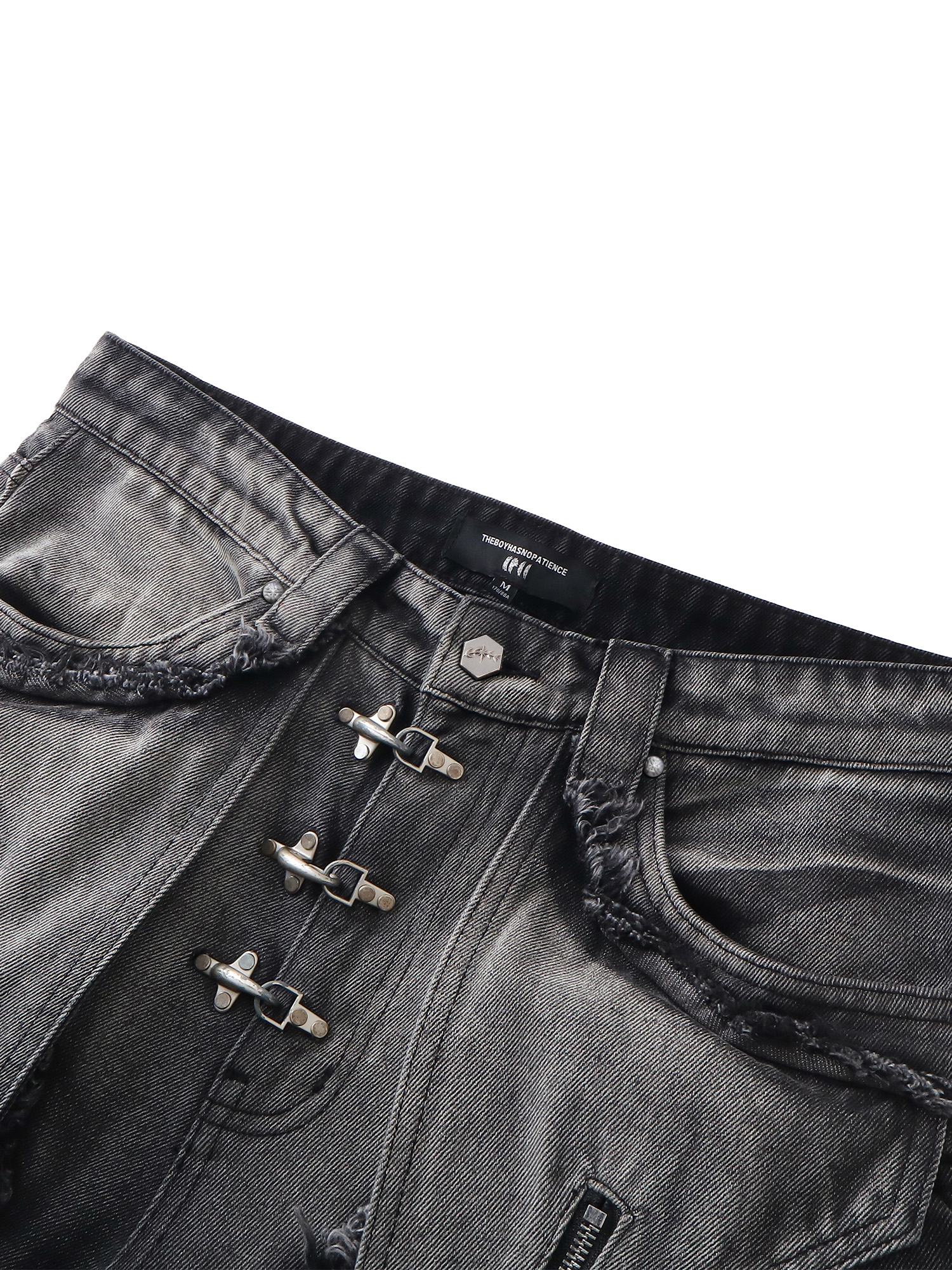 LUMINOUS DAWN SCULPTED BAT FLARE JEANS