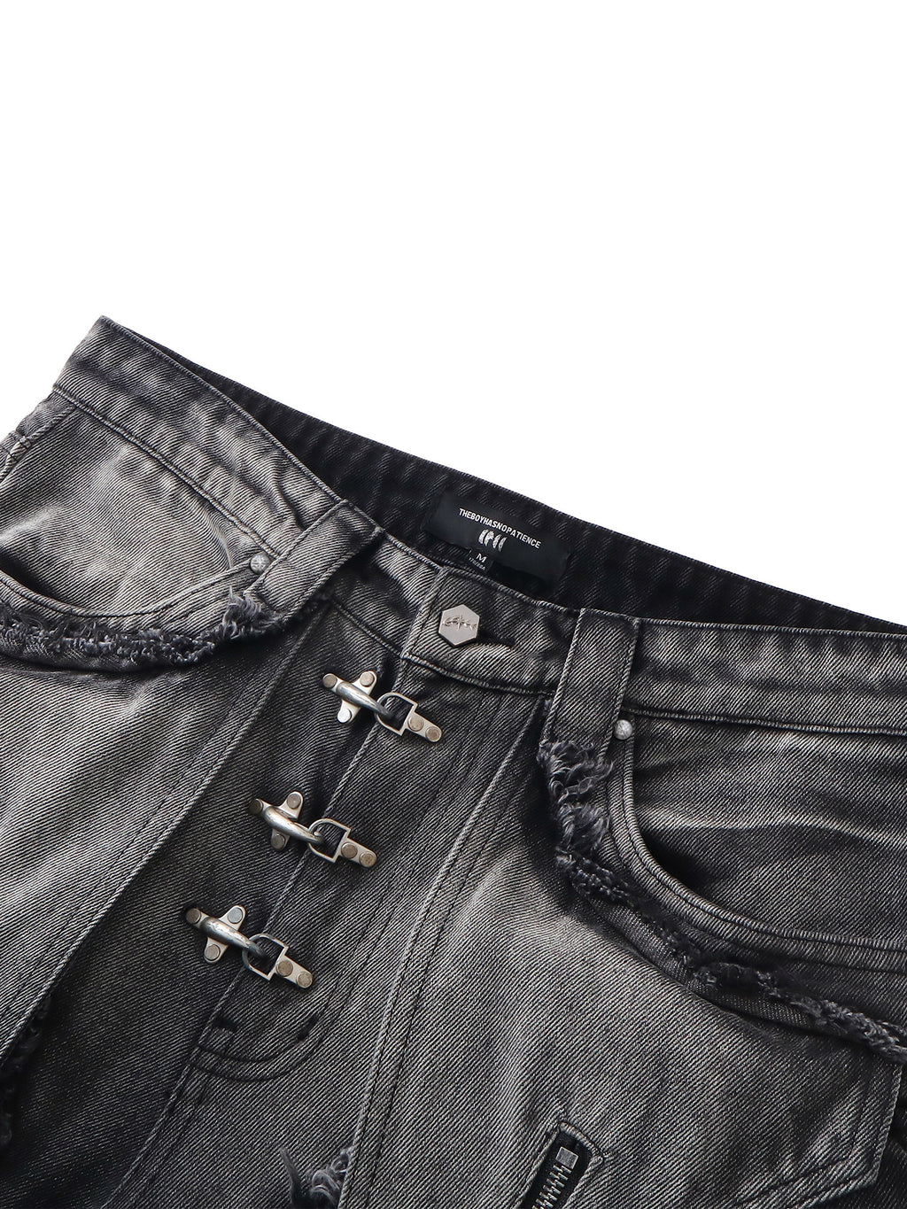 LUMINOUS DAWN SCULPTED BAT FLARE JEANS