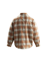 DOUBLE SAINT MURAL PLAID SHIRT