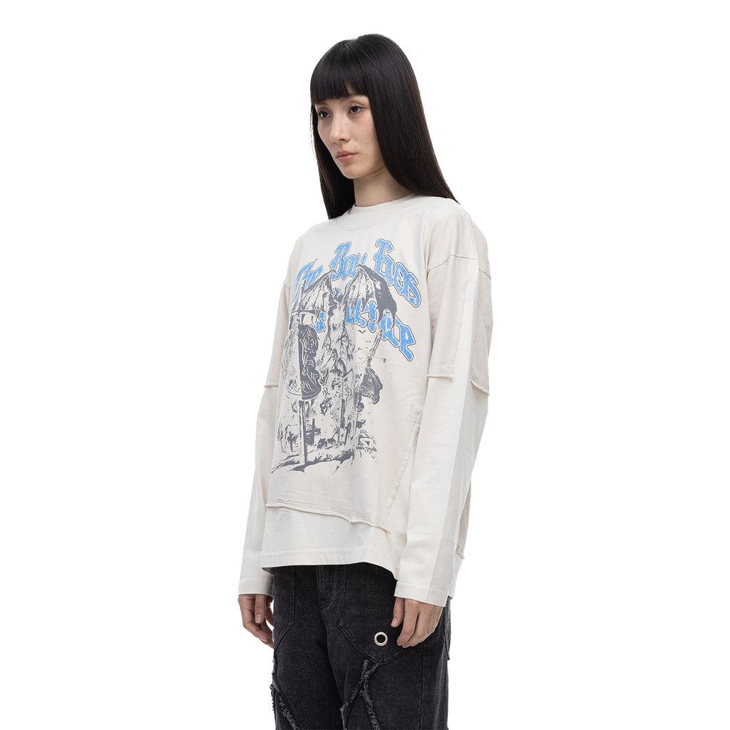 ECLIPSE OF THE BLOOD MOON ARRIVAL KNIGHT L/S TEE