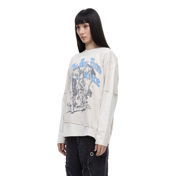 ECLIPSE OF THE BLOOD MOON ARRIVAL KNIGHT L/S TEE