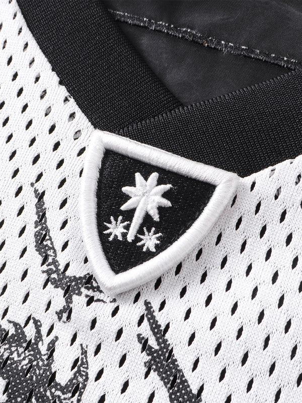 LUMINOUS DAWN SWORDSHIELD SPECTER PRINTED RUGBY L/S TEE