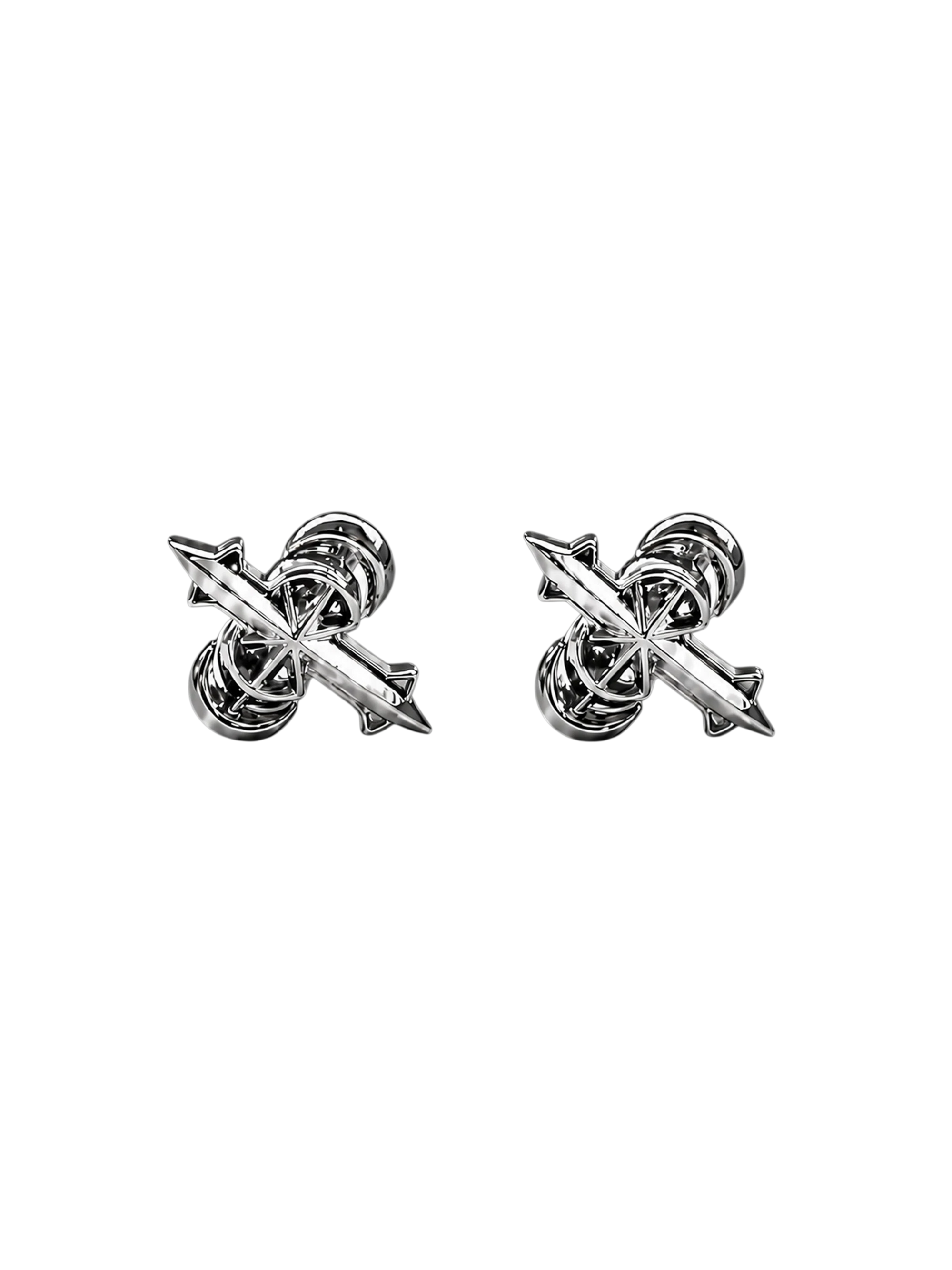 TBHNP logo earring shown as a single