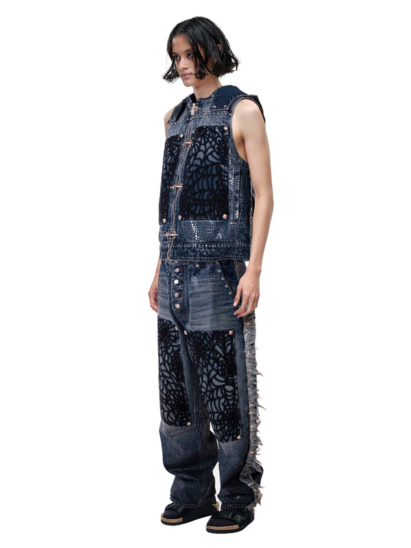 LUMINOUSDAWN FRINGED JEANS