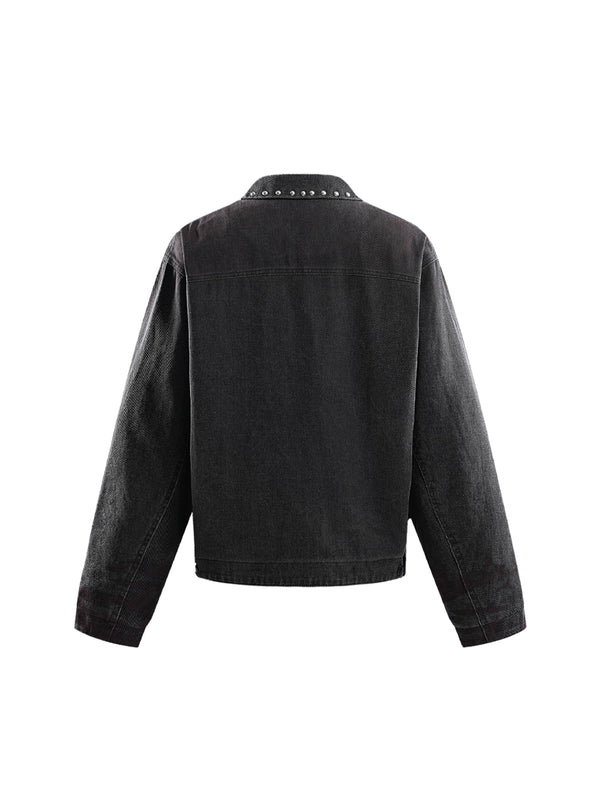 PRINCE OF DARKNESS SPRAY-PAINTED BLAZER