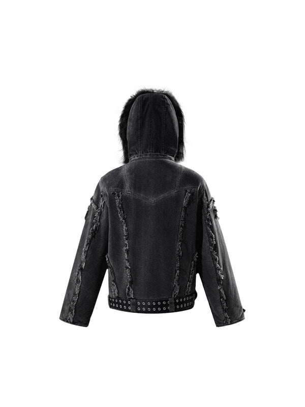 ECLIPSE OF THE BLOOD MOON COBRA PRINT JACKET