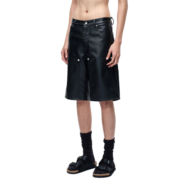 LUMINOUS DAWN  LEATHER SHORTS