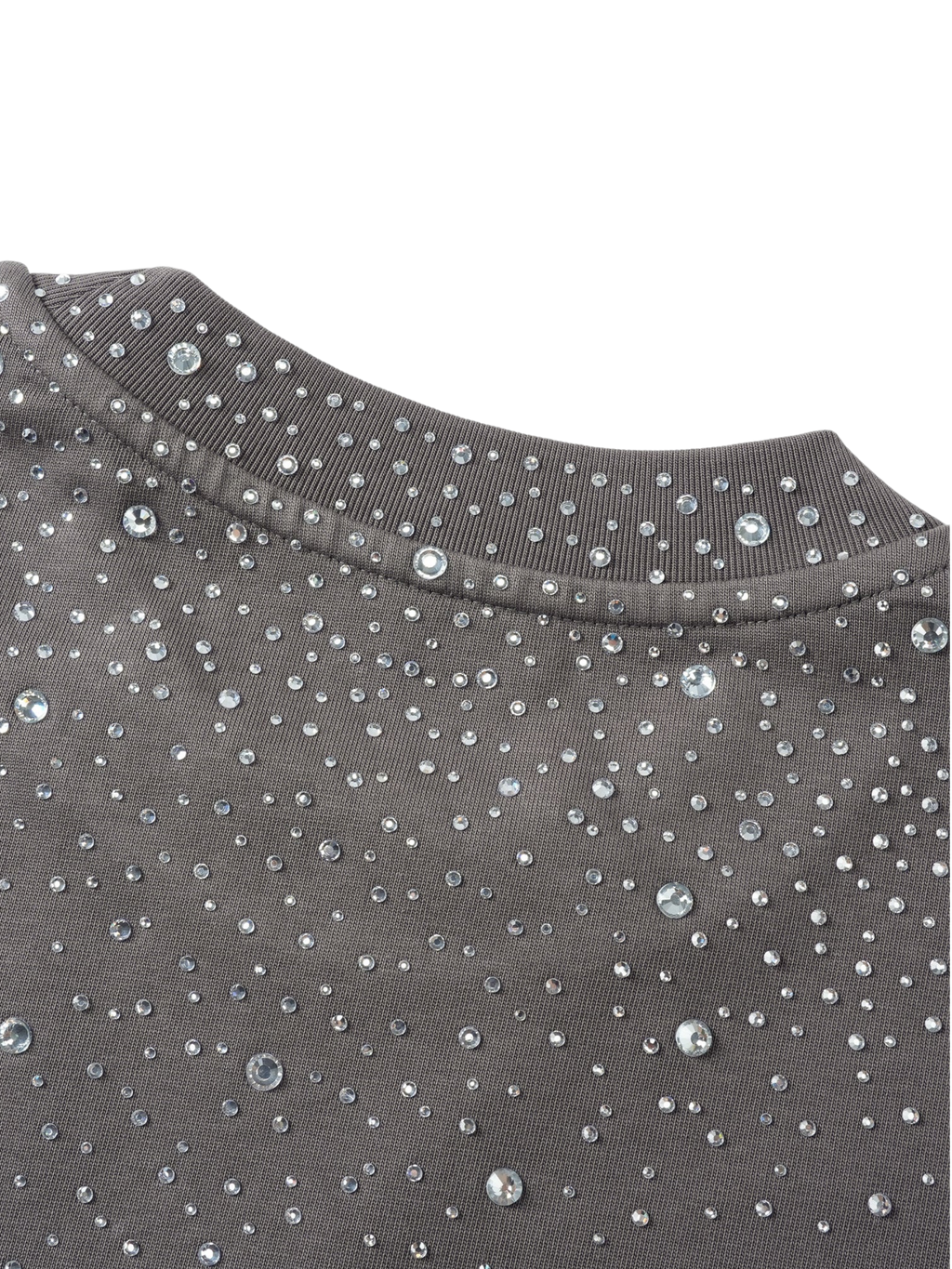 LUMINOUS DAWN RHINESTONE PATCH T-SHIRT