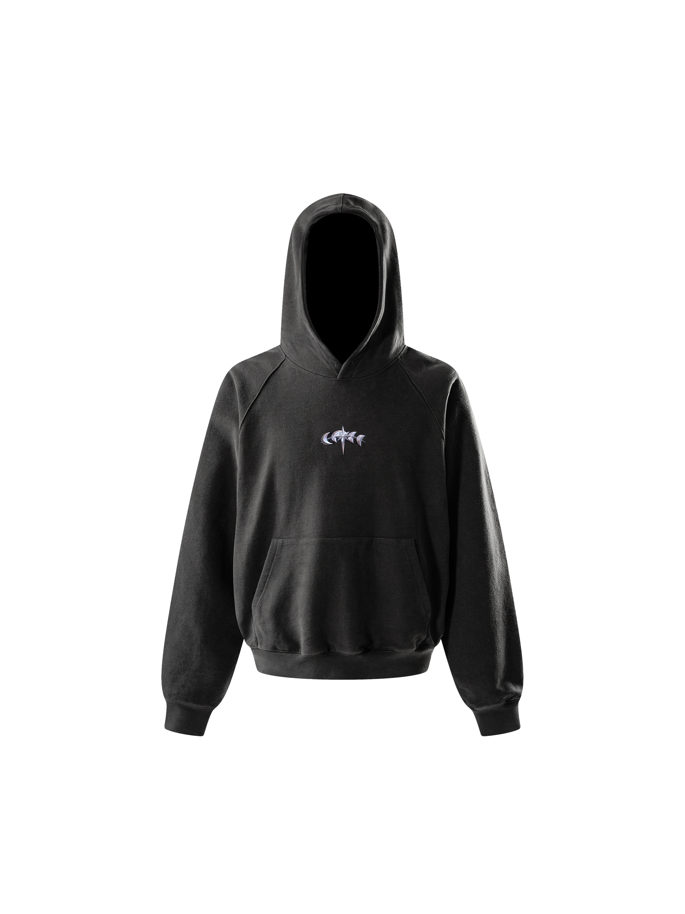 LUMINOUS DAWN FLOCKED HOODIE