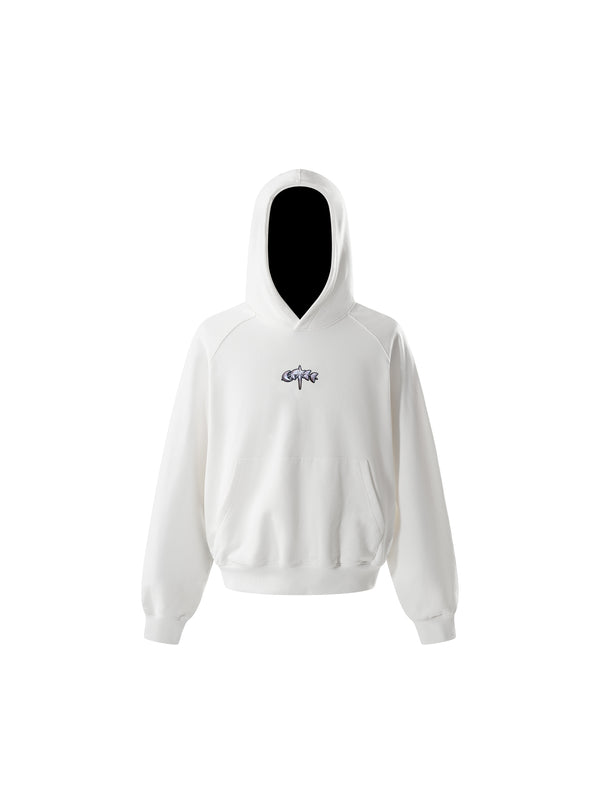LUMINOUS DAWN FLOCKED HOODIE