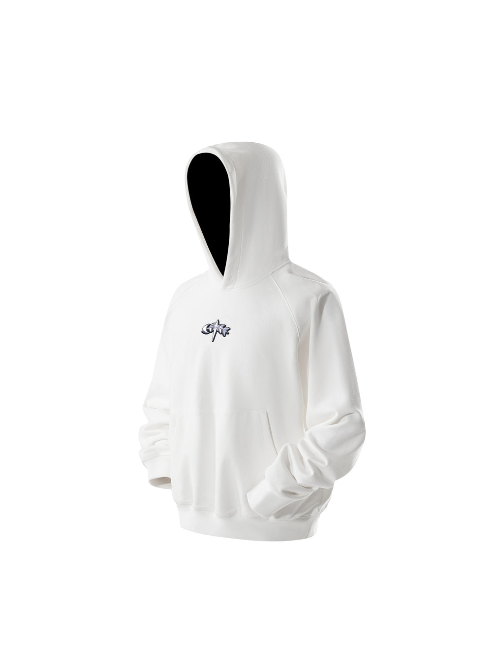 LUMINOUS DAWN FLOCKED HOODIE