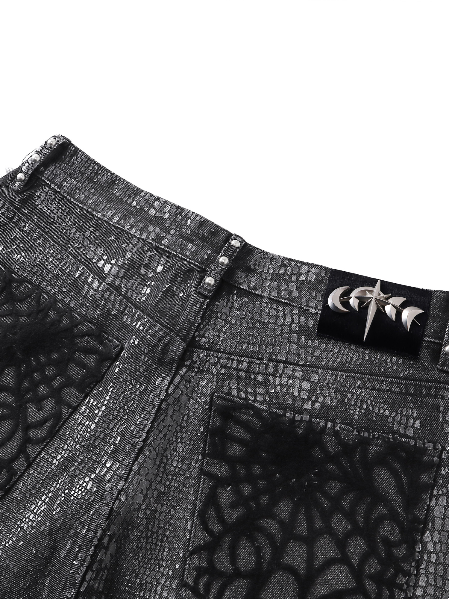 LUMINOUSDAWN FRINGED JEANS