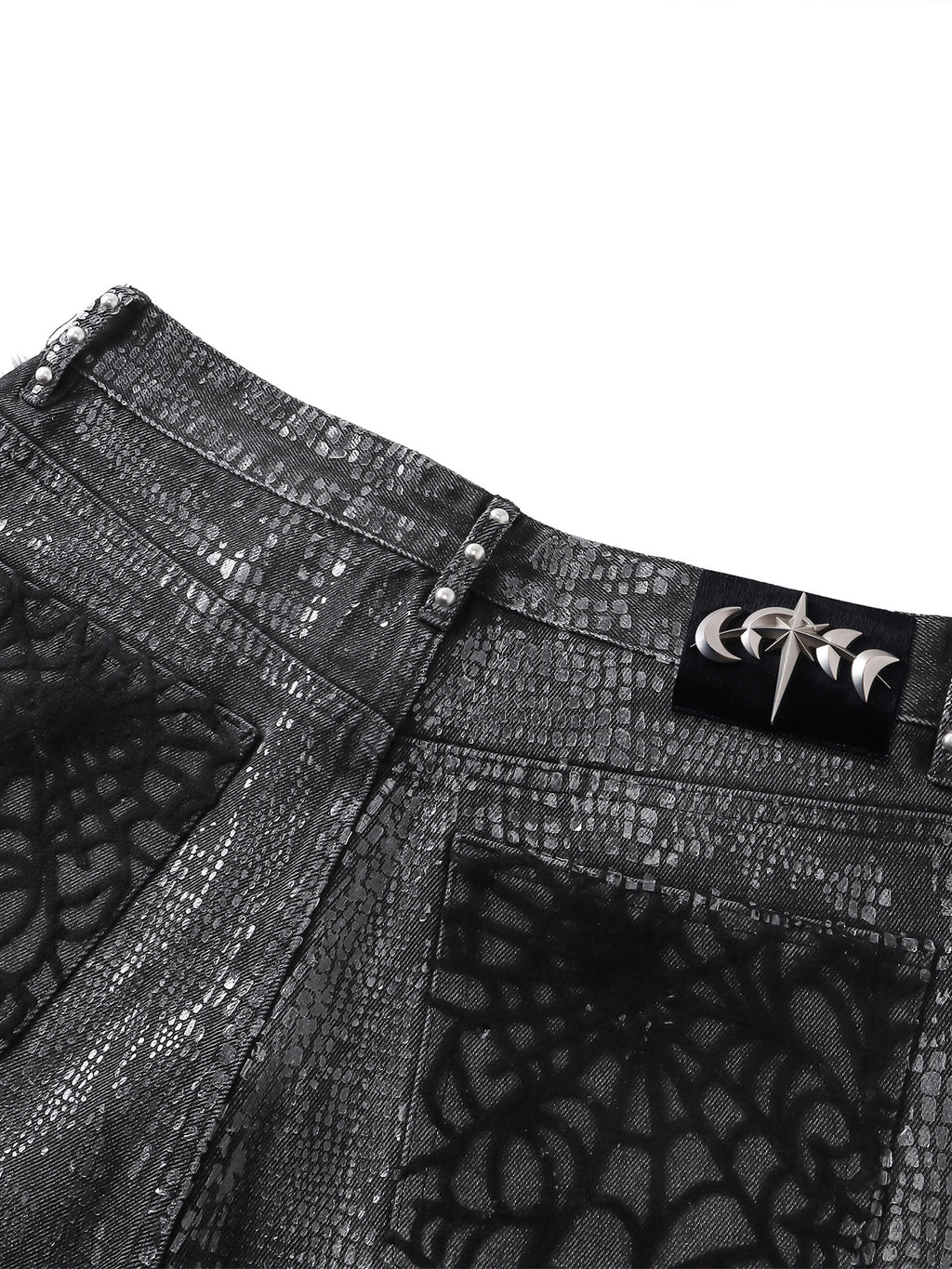 LUMINOUSDAWN FRINGED JEANS