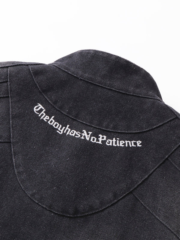 PRINCE OF DARKNESS CANVAS MOTO JACKET