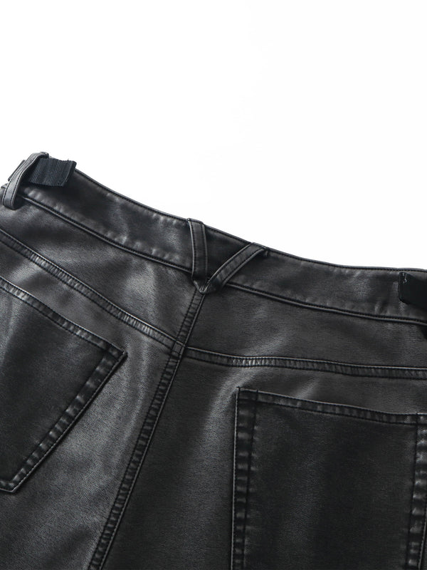 PRINCE OF DARKNESS MOTORCYCLE LEATHER PANTS