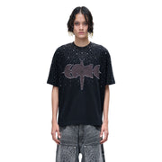 LUMINOUS DAWN RHINESTONE S/S TEE