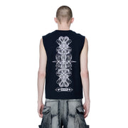 LUMINOUS DAWN ASTRAL METAL LOGO SHADOWBAT VEST