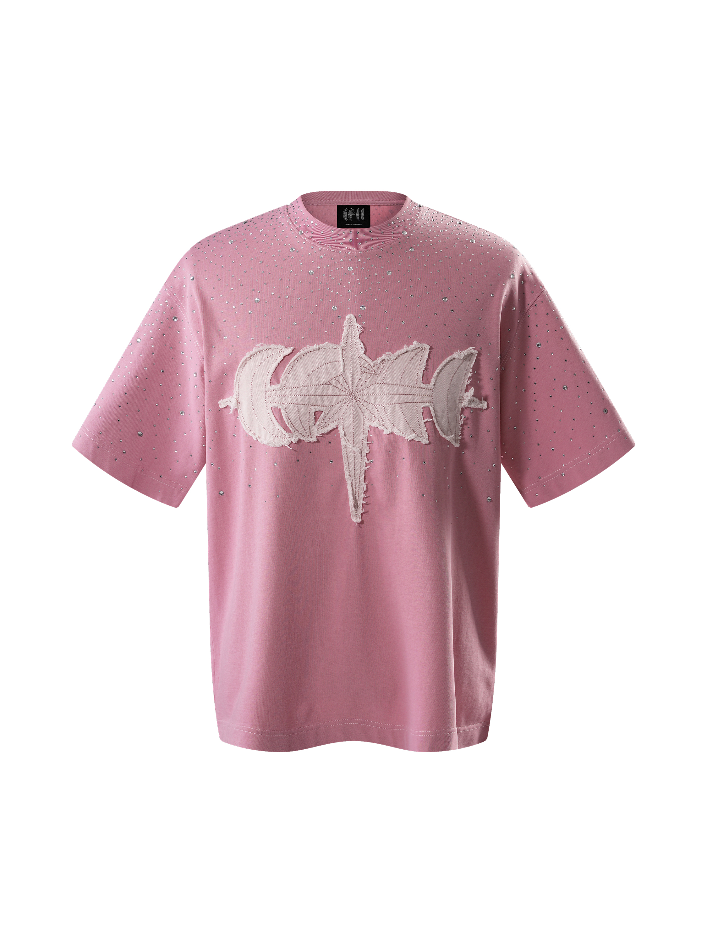 LUMINOUS DAWN RHINESTONE S/S TEE