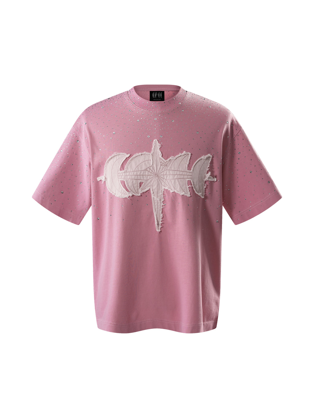 LUMINOUS DAWN RHINESTONE S/S TEE