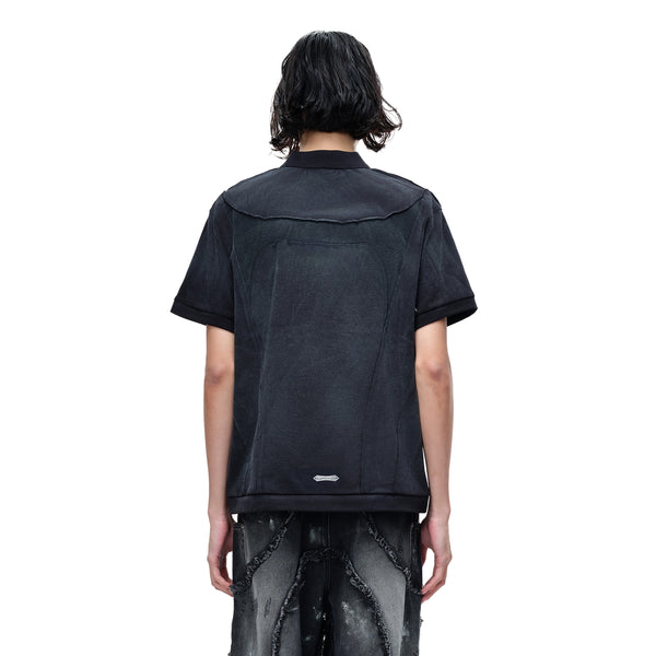 LUMINOUS DAWN STRUCTURED POLO S/S TEE