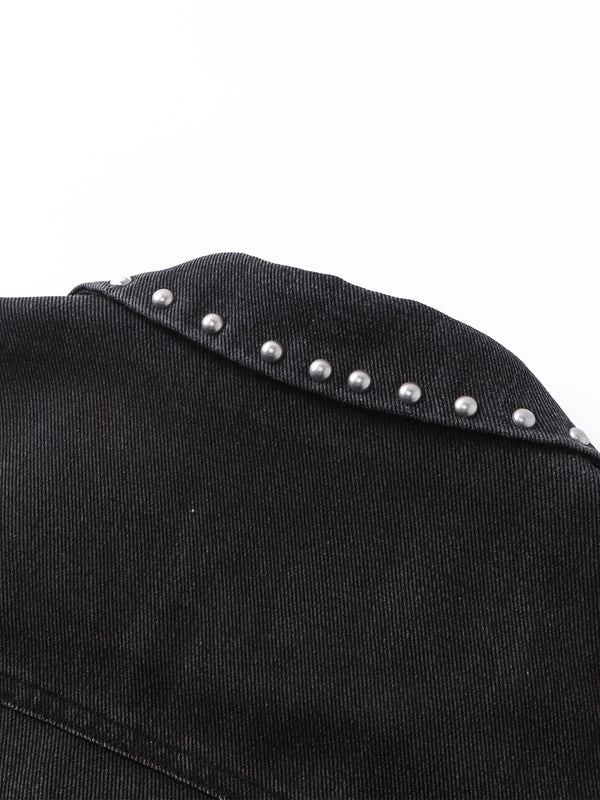 PRINCE OF DARKNESS SPRAY-PAINTED BLAZER