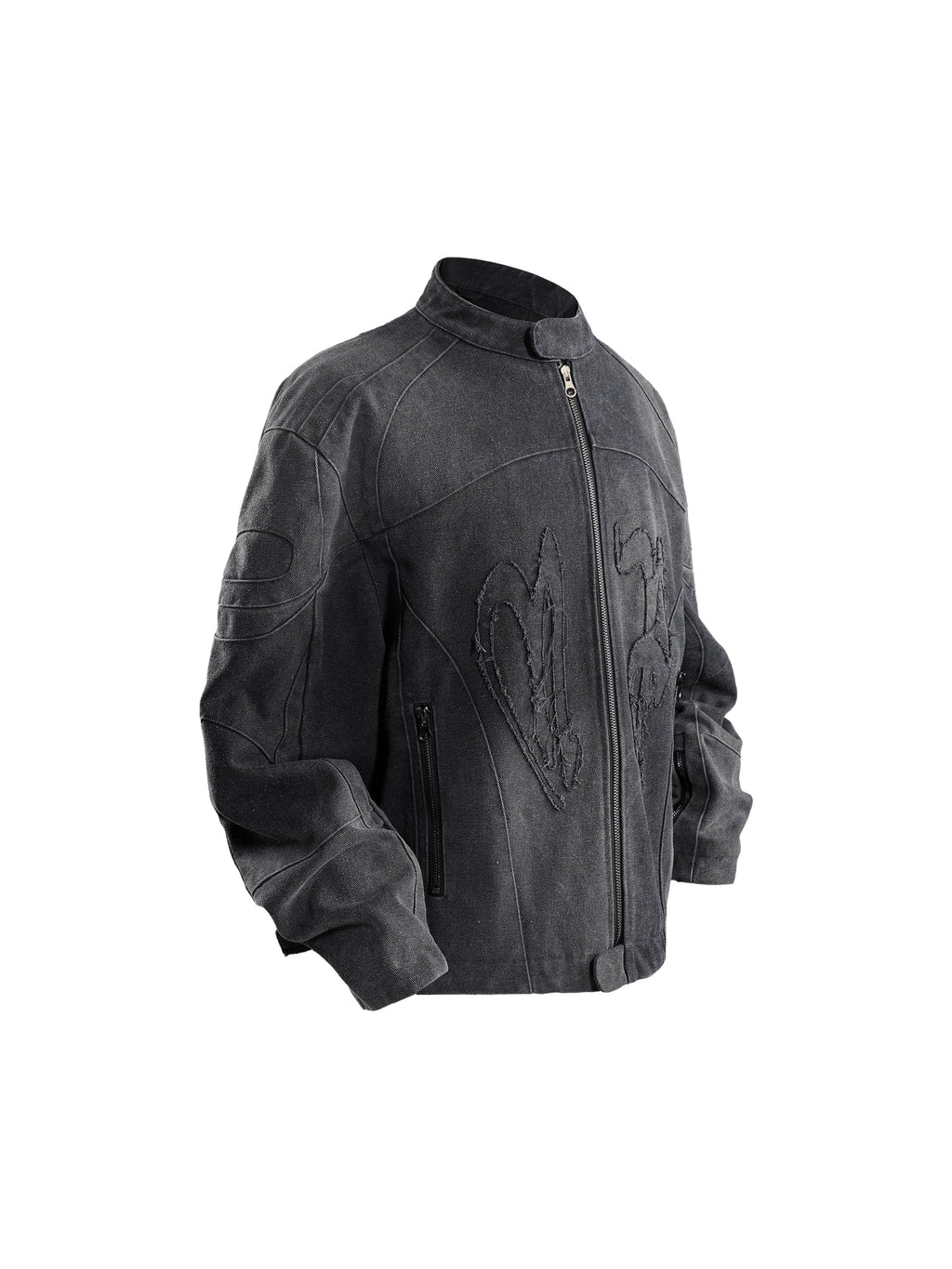 PRINCE OF DARKNESS CANVAS MOTO JACKET